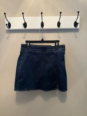 American Eagle Outfitters Dark Blue Denim Mini Skirt